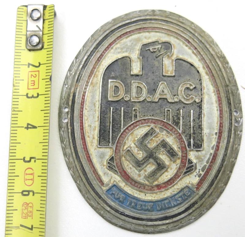 German D.D.A.C Der Deutsche Automobil Club DDAC NSKK Long Service Badge.