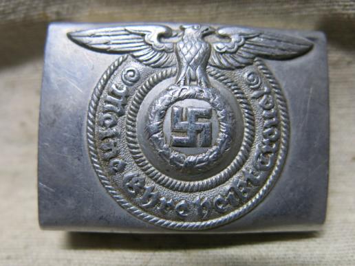 German SS Belt Buckle Aluminium 822/38.