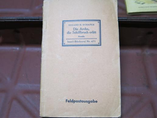 German Romance Book Issued To Soldiers By The Wehrmacht, Very Rare. (2)