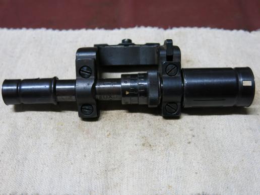 German Wehrmacht ZF41 Scope CXN And duv Mount, VERY NICE ONE.