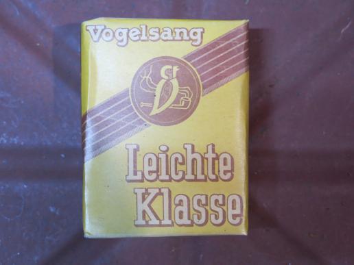 German Wehrmacht Tabak Vogelsang Leichte Klasse Unopened Package.