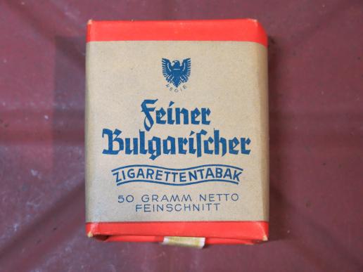 German Wehrmacht Zigarettentabak Feiner Bulgarischer Unopened Package.