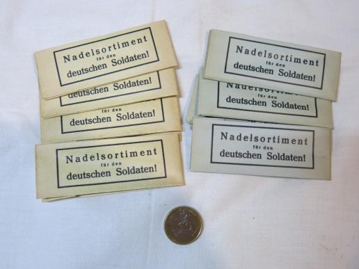 German Wehrmacht Nadelsortiment Für Den Deutschen Soldaten Sewing Needles
