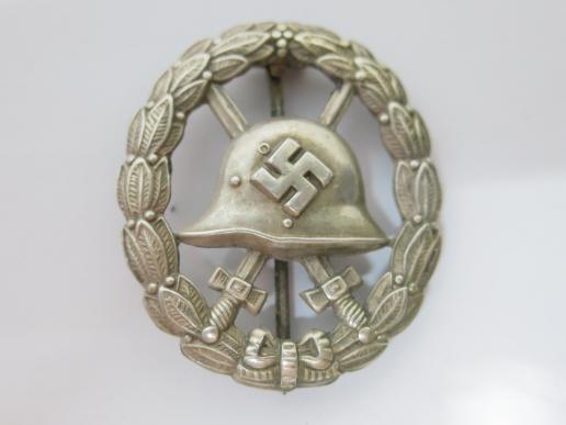 German Wehrmacht 1938 Wounded Badge Silver. (6)