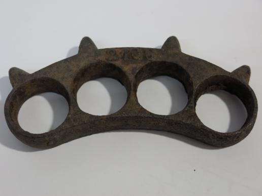 WWI Austrian Trench Iron Knuckles 1918. (12)