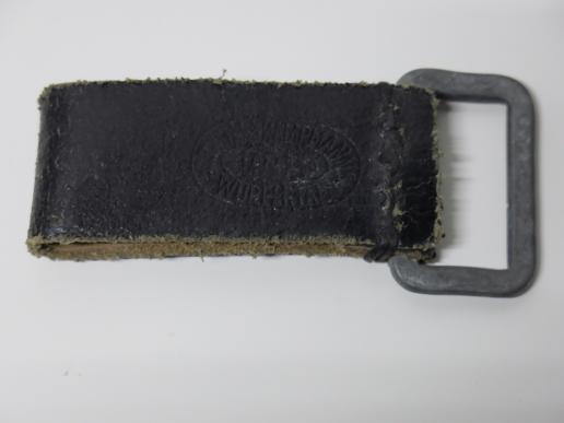 German Wehrmacht Belt Steel Loop RAHM & KAMPMANN 1943 WUPPERTAL Marked.