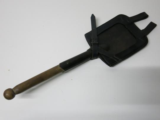 German Wehrmacht Spaten Mit Spatentasche Entrenching Tool/Shovel With Carrying Case 1941.