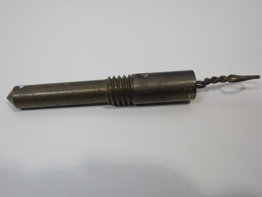 WWI German Fuze For The Kugelhandgranate 1915 Not Cutted Condition, Inert.