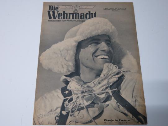Die Wehrmacht German Magazine Nr. 2 Januar 1943 Perfect.