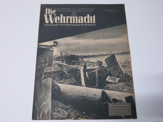 Die Wehrmacht German Magazine Nr. 25 Dezember 1942 Perfect.