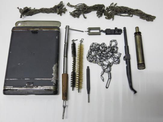German Wehrmacht Cleaning Kit For The Panzerbüchse 38, (PzB 38), Panzerbüchse 39, (PzB 39), Granatbüchse Modell 39 (GrB 39), Complete And MINT.