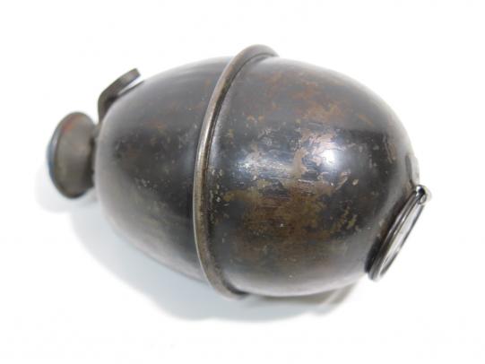 German Wehrmacht M39 Eihandgranate Egg Grenade eey 43 With BZE39 Fuze eeh 44, Inert.