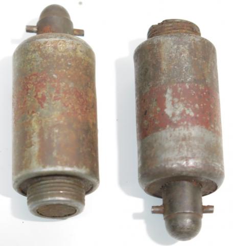 German Wehrmacht T. Mi. Z. 43 Teller Mine Zünder 43 Anti Tank Mine Fuze 1944 Dated, Inert.