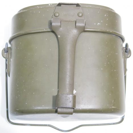 German Wehrmacht Kochgeschirr M31 Aluminium Mess Kit M31 Matching L&SL41 Never Used.