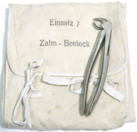 German Wehrmacht Zahn Besteck Tooth Removal Pliers From Truppebesteck 1935 Einsatz 7.