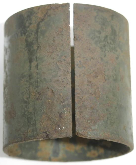 German Waffen SS Smooth Fragmentation Sleeve For Stickgrenades M24 And M43 Originally Found At SS North Division Positions, Inert. (6)