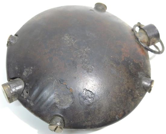 German WWI Discushandgranate1915 Also Known As Turtle Grenade, Very Nice Example, Inert.