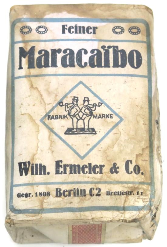 German Wehrmacht Pfeifen Tabak Feiner Maracaïbo Unopened Package.