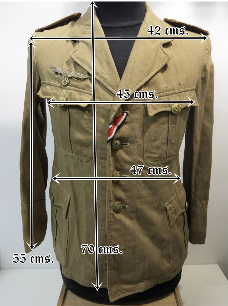 German Kriegsmarine Feldbluse Deutsches Afrika Korps/Tropical Jacket NCO Wonderful, Part I Of II. (60)