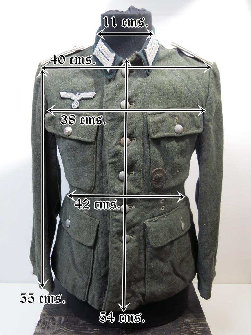 German Heer Infanterie Feldbluse Infantry Jacket M43 Upgraded To Officer Part I Of II. (80)