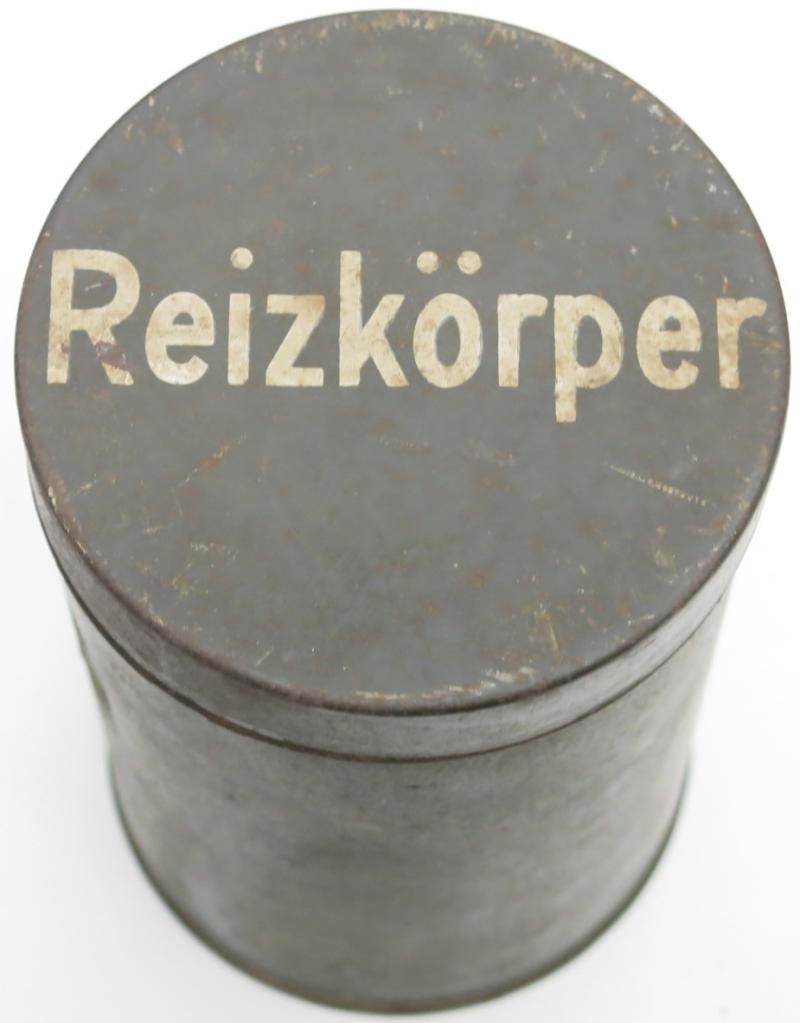 German Wehrmacht Reizkörper Tin, Hard to Find.