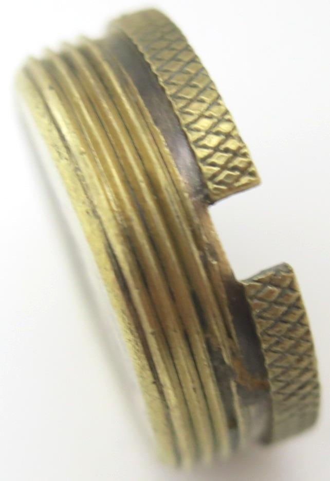 British WWI Mills Nº 5 MKI Base Plug Mills Patents 10/16 M. M. Cº. B´HAM In Brass.