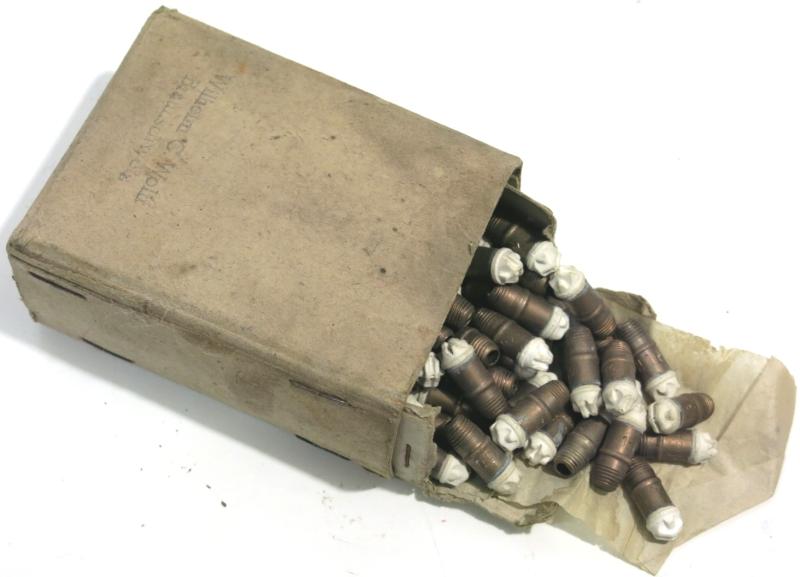 German Wehrmacht Karbid Lamp Brenndüse Zur Einheitslaterne Burning Nozzle In Brass From Original Box.