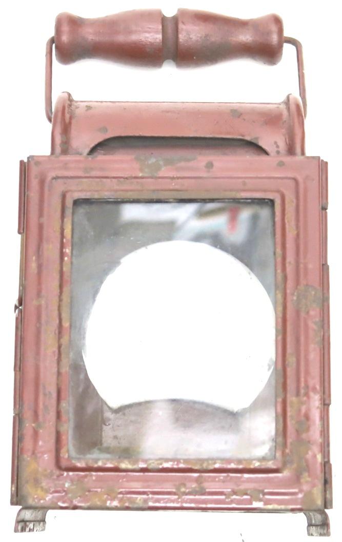 German Wehrmacht Karbid Lamp Einheitslaterne Stahl Last Ditch In Red Primer.