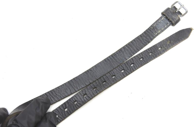German Wehrmacht Utility Strap For Mess Kit 58 x 1,8 cms 16 Holes Unmarked, Used.