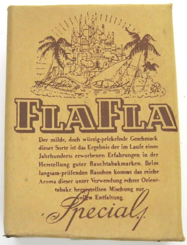 German Wehrmacht Tabak FLAFLA Unopened Package.