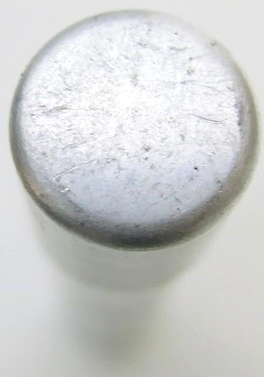 German Wehrmacht Sanitär Aluminium Tablettenröhrchen Medical Pills Tube Kal. permangan. Rare In This Thin Version, Empty.