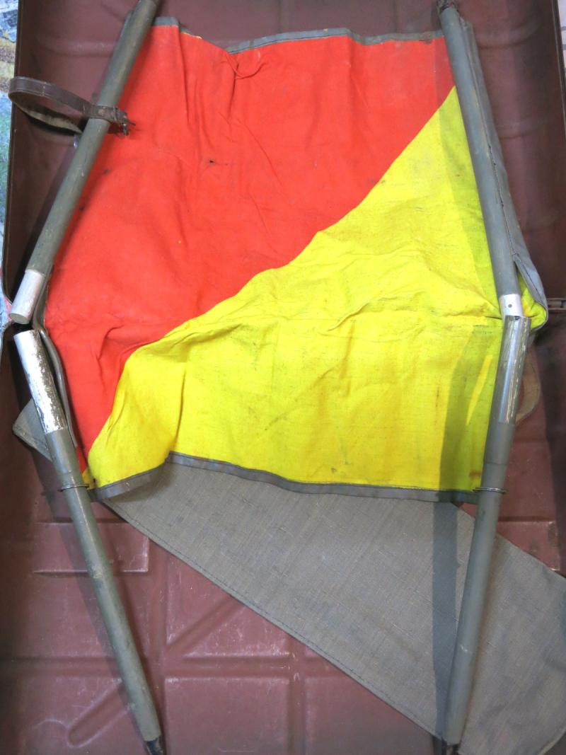 German Wehrmacht Artillery Training Flag With Cover 1940, Rare.