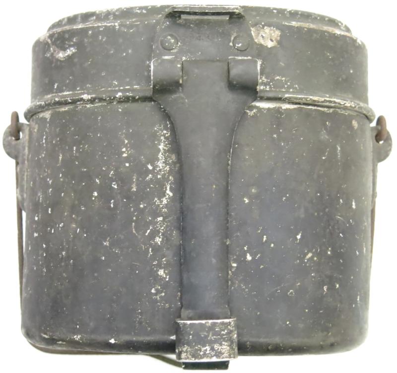 German Wehrmacht Kochgeschirr M31 Aluminium Mess Kit M31 Matching HRE 33/34, Hard To Find So Early, Slighty Used Condition.