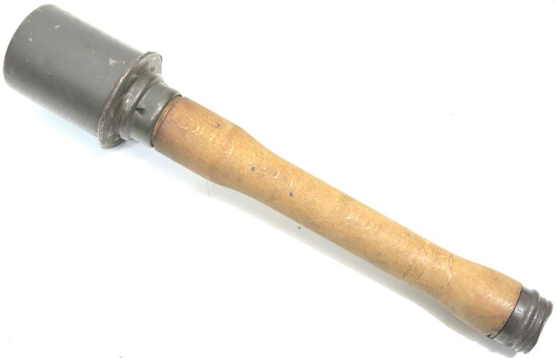 German Wehrmacht Stielhandgranate Stickgrenade M24 43 fcc Matching, 100% Complete And Inert.