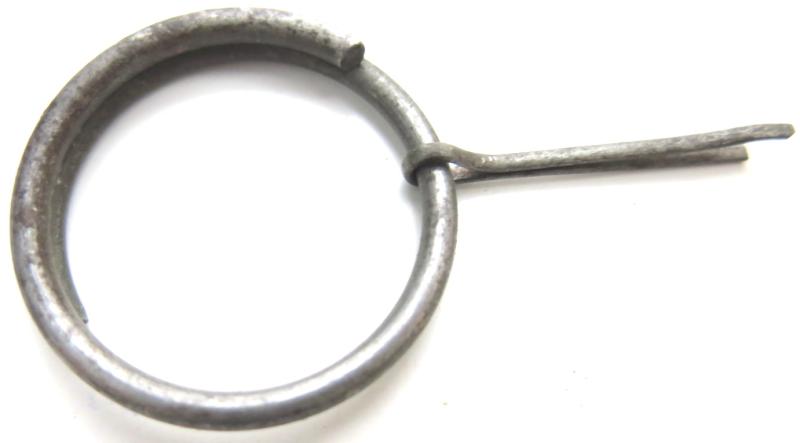 USA WWII MKII Fuze Pull Ring And Safety Pin, Inert.... Obviously.