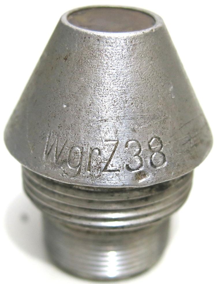German Wehrmacht 5 cm, 8 cm And 12 cm Wgr. Z. 38 Wurfgranate Zünder 38 1941 Aluminium Made, Inert.