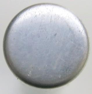 German Wehrmacht Sanitär Aluminium Tablettenröhrchen Medical Pills Tube Acid. boric 1 g, Empty.