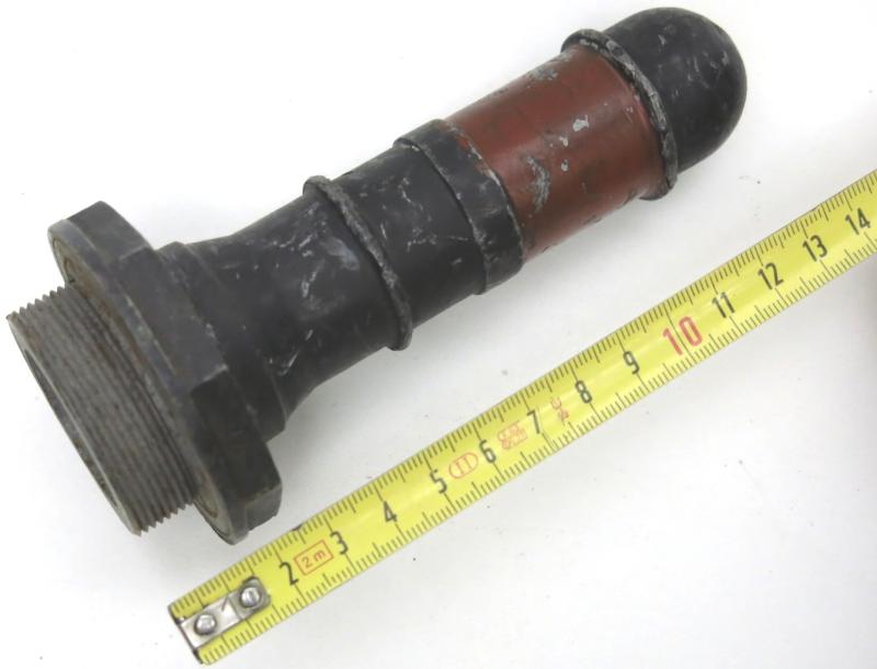 German Kriegsmarine Stachel Seemine Sea Mine Horn, With Red Strip, Mint And Inert.