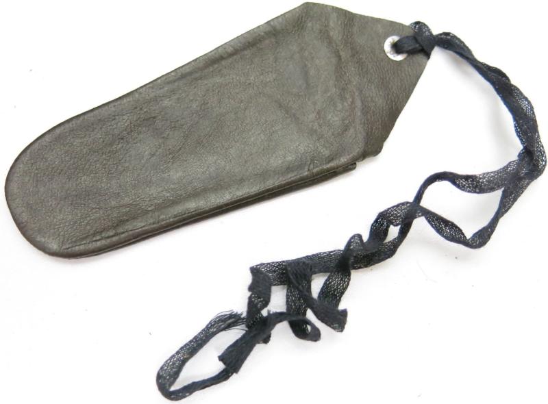 German Wehrmacht Medical Lederfingerlinge Leather Finger Splint Mint From Box.