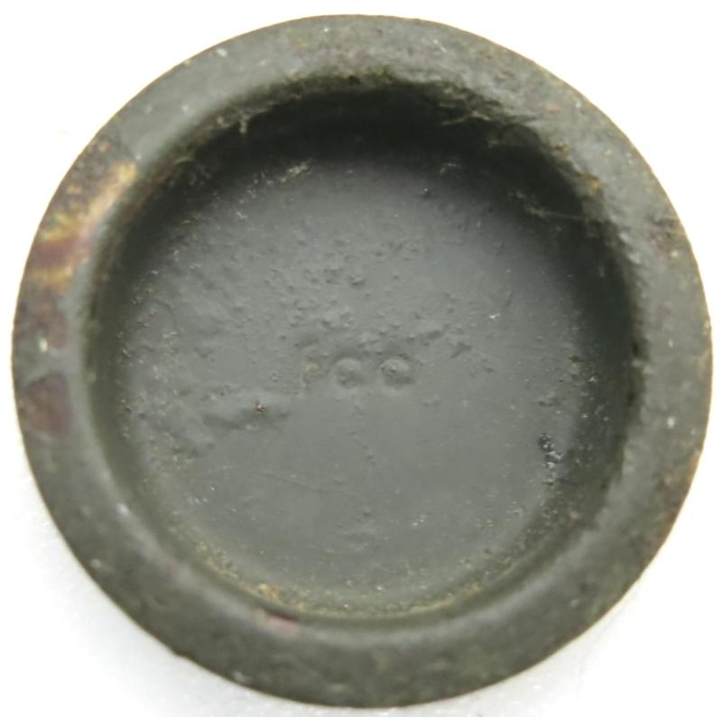 German Wehrmacht Gas Mask Filter FE 41, FE 42, etc, Bottom Lid fcc.