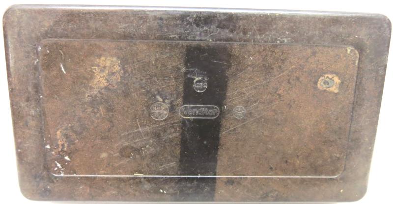 German Wehrmacht/Luftwaffe Duplexkapseln Bakelite Box, Transport For 2 cm Flak, MG151/20, MGFF, etc, Detonators, 1939.