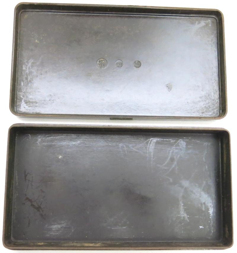 German Wehrmacht/Luftwaffe Duplexkapseln Bakelite Box, Transport For 2 cm Flak, MG151/20, MGFF, etc, Detonators, 1939.
