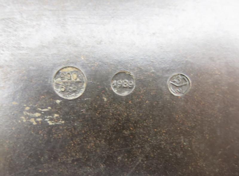 German Wehrmacht/Luftwaffe Duplexkapseln Bakelite Box, Transport For 2 cm Flak, MG151/20, MGFF, etc, Detonators, 1939.