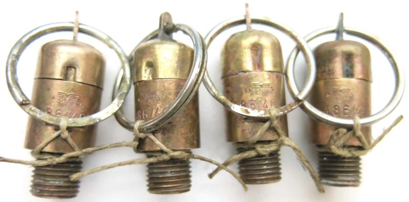 German Wehrmacht Zündschnuranzünder 29 ANZ29 486/40, Inert.