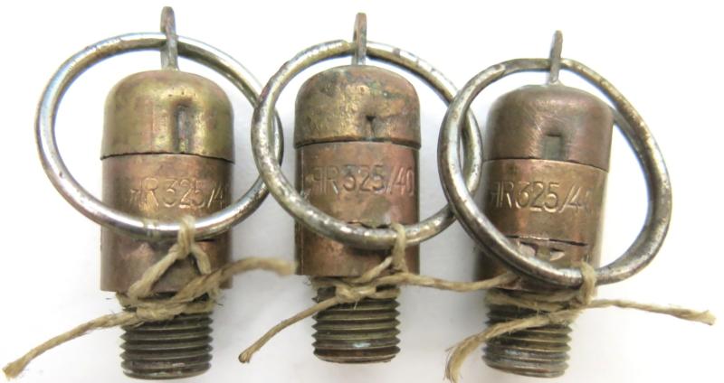German Wehrmacht Zündschnuranzünder 29 ANZ29 RR 325/40, Inert.