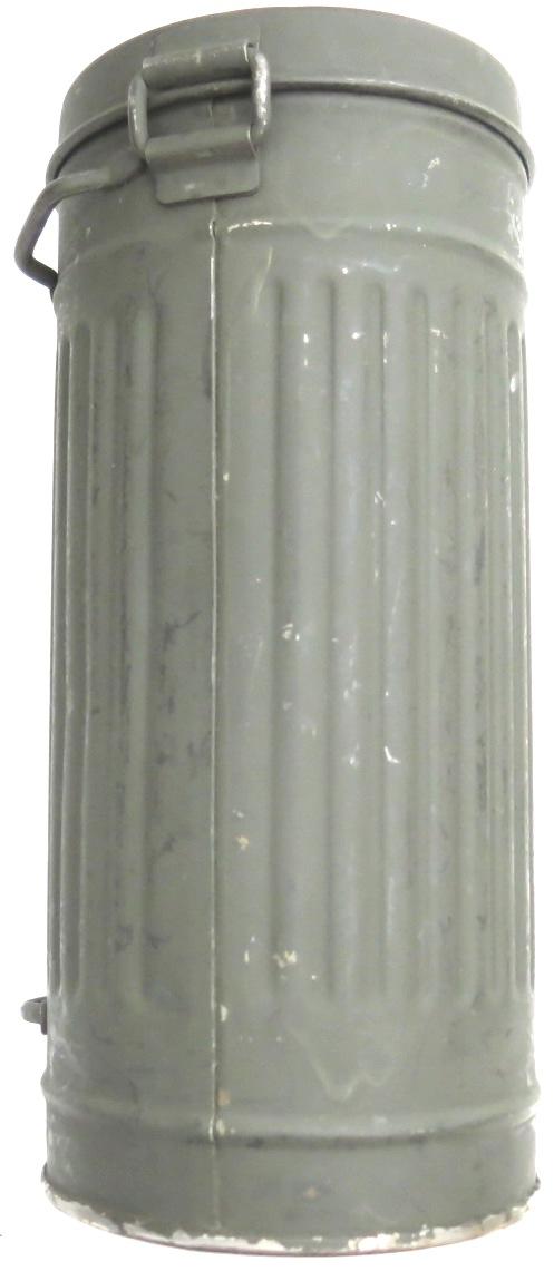 German Wehrmacht Combat Gas Mask Can Late War With