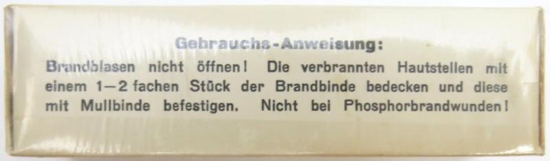 German Deutsches Rotes Kreuz D. R. K. And Luftschutz Hausapotheke And Verbandkasten BRAND-BINDE PAUL HARTMANN 1939.