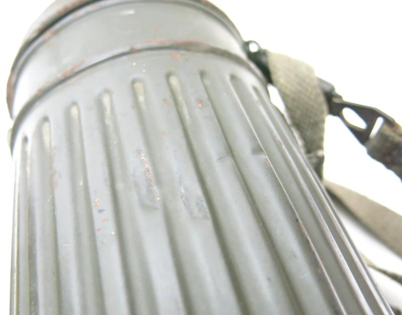 German Wehrmacht Combat Gas Mask Can Late War With