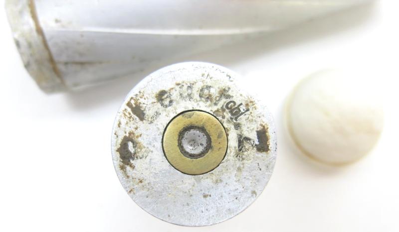 German Wehrmacht Fallschirmleuchtpatrone For Kampfpistole Z, Inert.