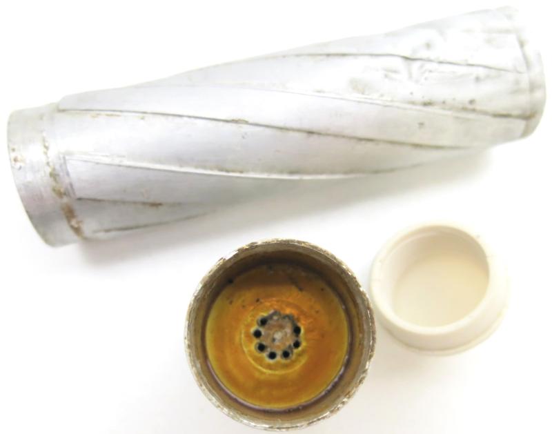 German Wehrmacht Fallschirmleuchtpatrone For Kampfpistole Z, Inert.